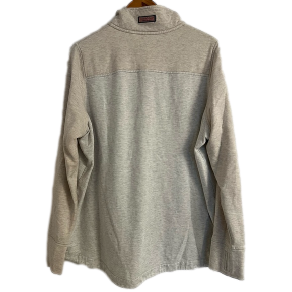 Vineyard Vines Women’s Monochromatic 3/4 Zip Pullover Shep Shirt Size XXL - Picture 3 of 6